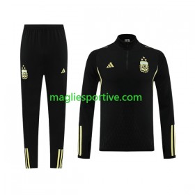 Argentina Tuta Rappresentanza Nero 2023-2024